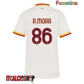 AS Roma Rodrigo Mora #86 Seconda Maglia Femmina 2026-27 Manica Corta AS Roma Rodrigo Mora #86 Seconda Maglia Femmina 2026-27 Manica Corta